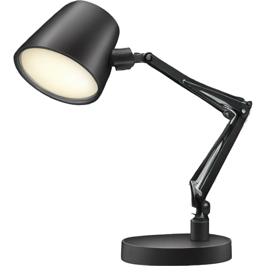magnifying Desk lamp emoji