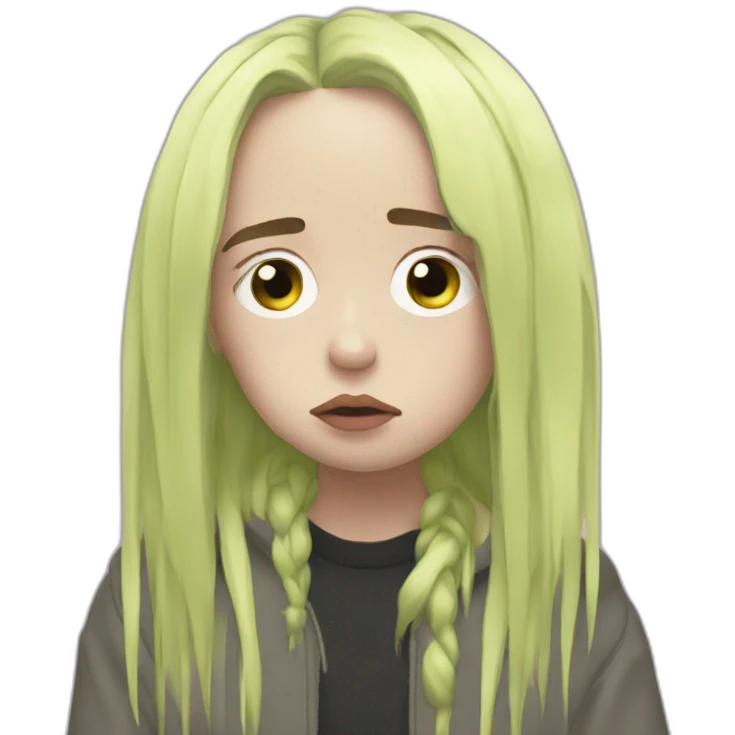 billie eilish sad emoji