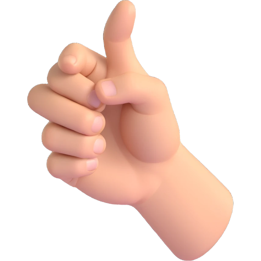 a dynamic emoji of a fist hitting an open palm, action lines emoji