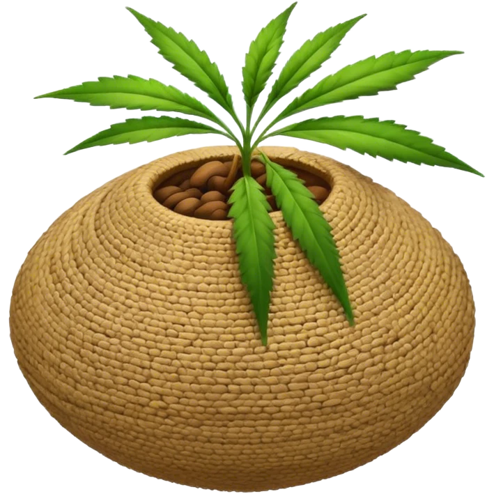 seed hemp emoji