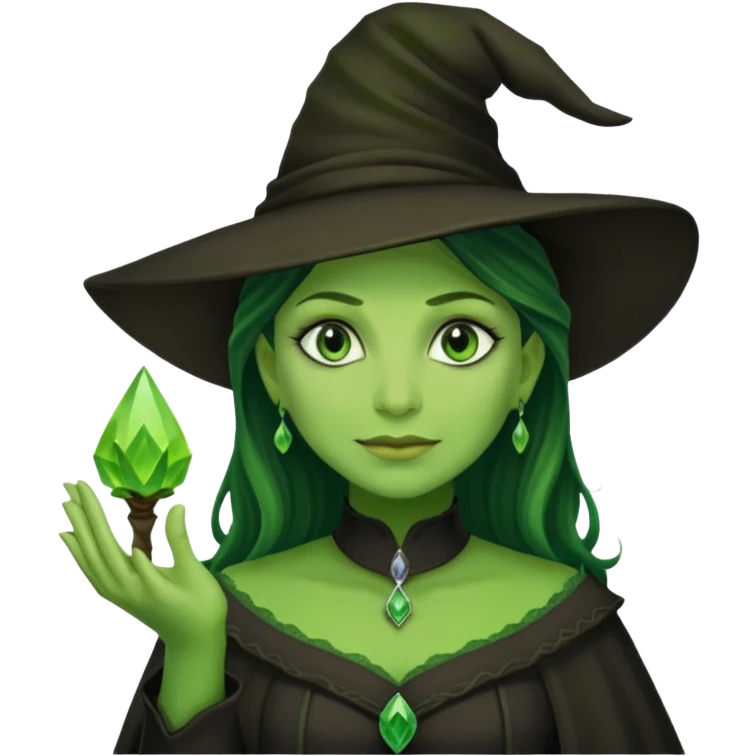 elphaba holding space emoji