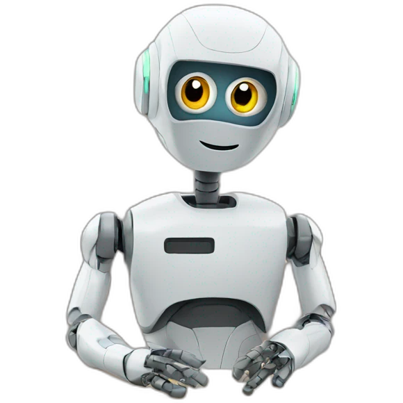 robot as a teacher emoji