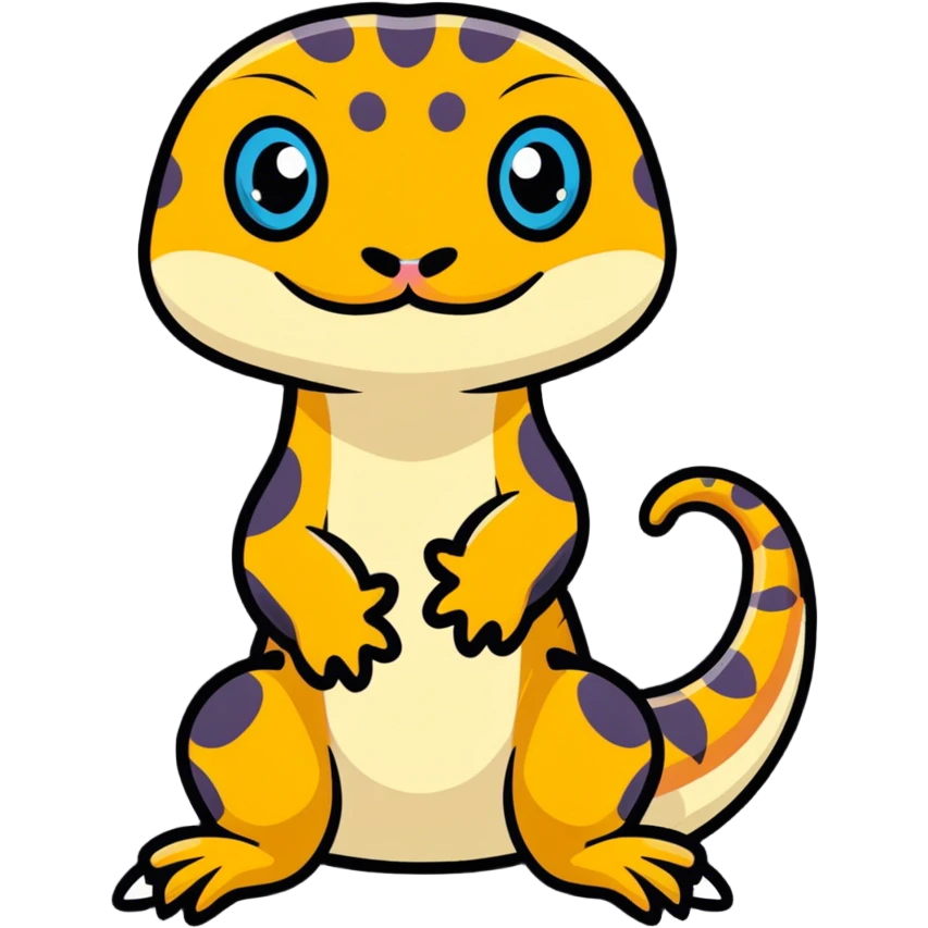 Leopard Gecko emoji