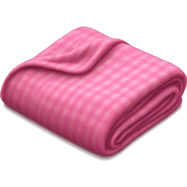Pink blanket  emoji