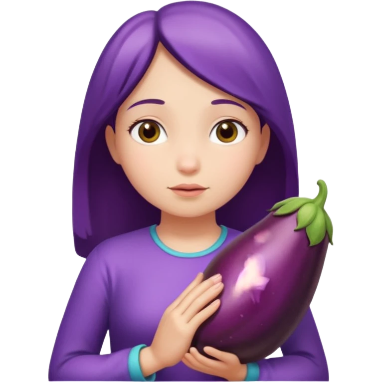 girl in underwear praying to 🍆 emoji