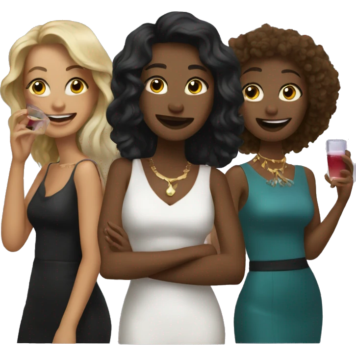 night out with friends emoji