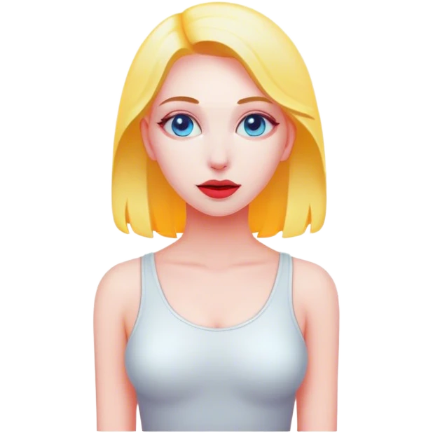 Neon sinboard lady emoji