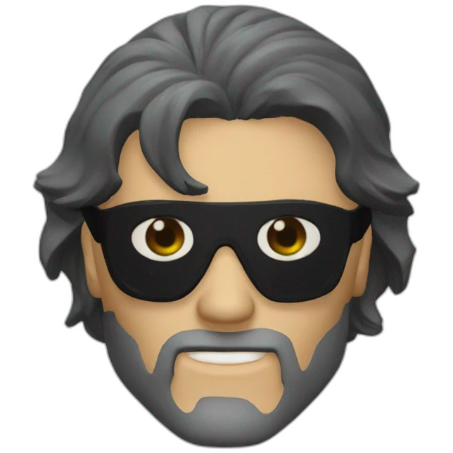 Snake Plissken eye patch emoji