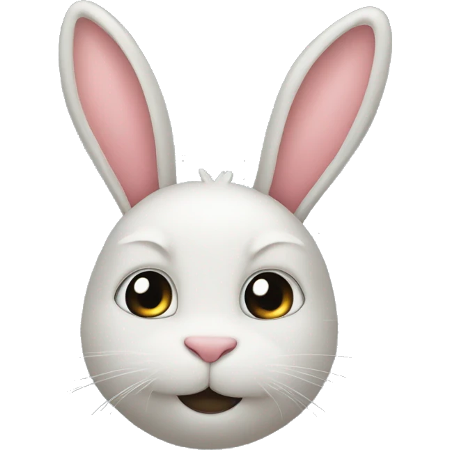 Rabit and lignting emoji