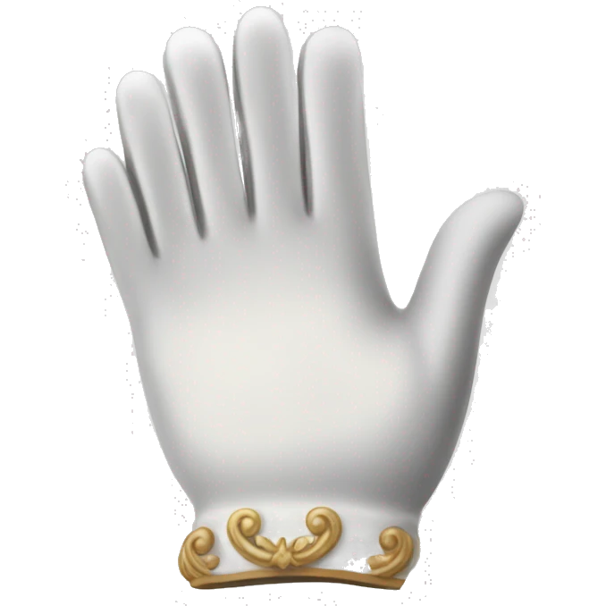 Bridgerton Inspired Emoji : White Gloves – Representing the high society, formality, and etiquette of the ton. emoji