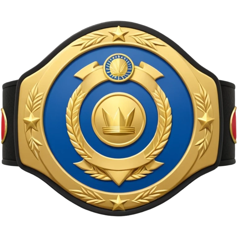 make me a united world wrestling u17 51 kg world champion belt with a 1 in the middle emoji