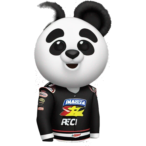 Panda nascar emoji