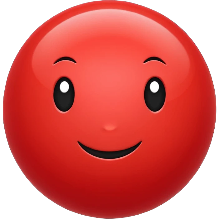 rojo emoji
