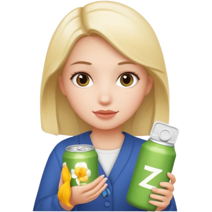 girl with zyns emoji