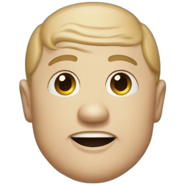 Curly Howard three stooges emoji