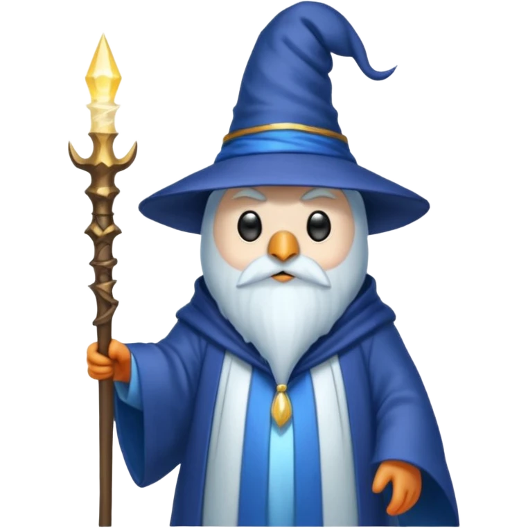 Penguin Wizard emoji