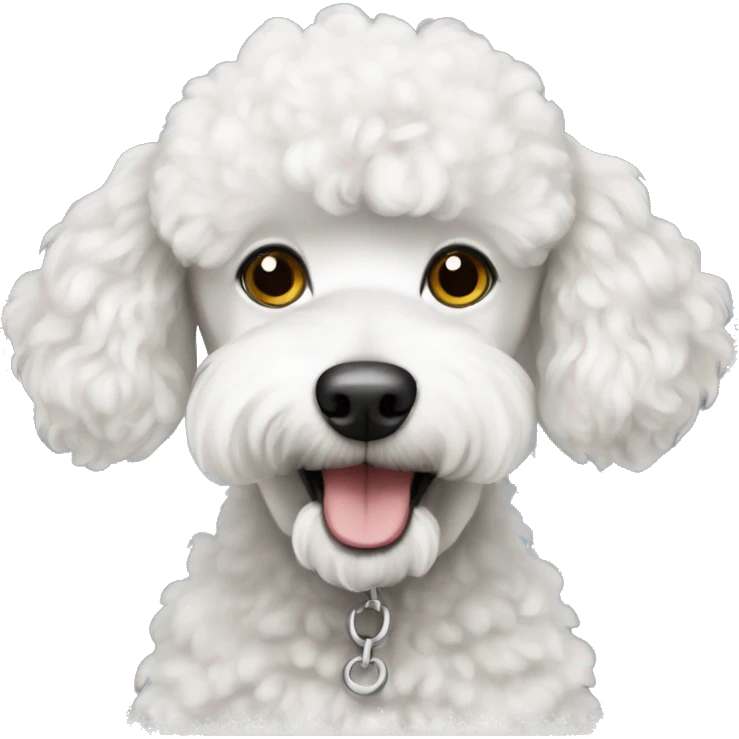 white poodle emoji