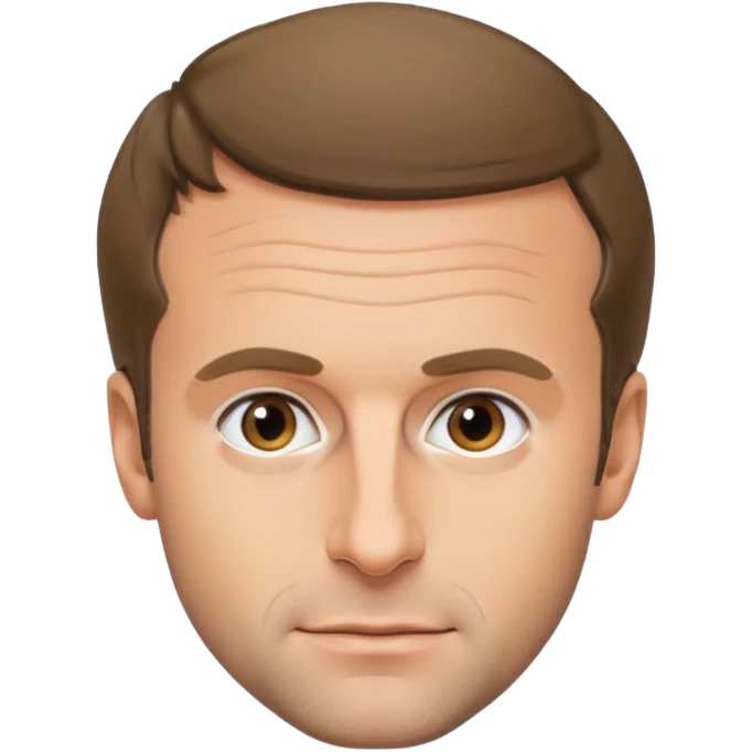 fait Emanuel macron emoji