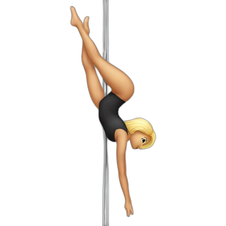 Pole dance emoji