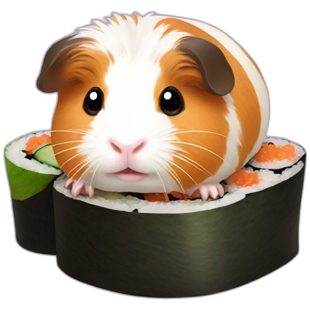 guinea pig sushi emoji