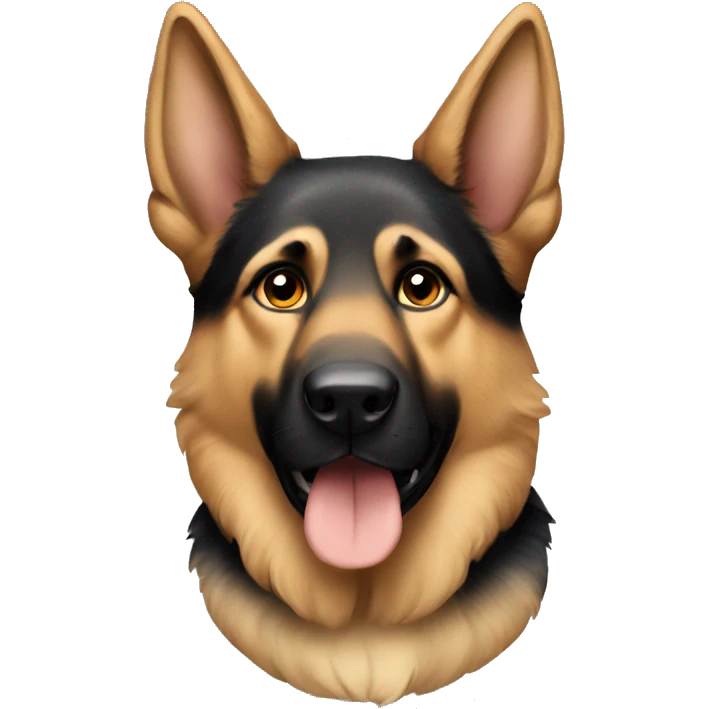 Greek goddess German shepherd  emoji