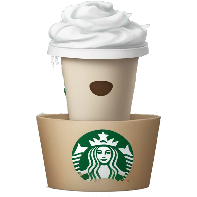 starbucks cup emoji