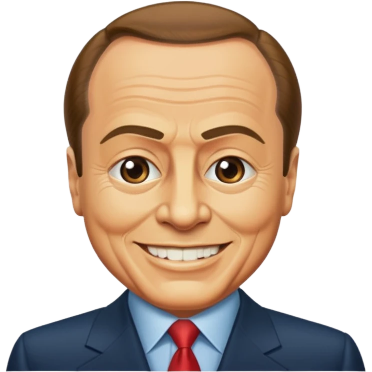 Berlusconi hate comunism emoji