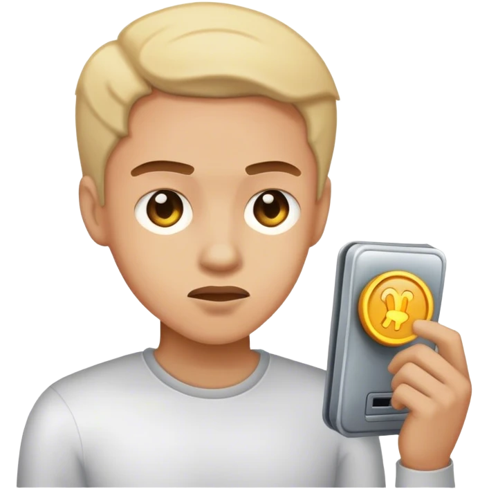 AVOIDING TRANSACTION emoji