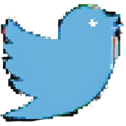 Twitter X logo emoji