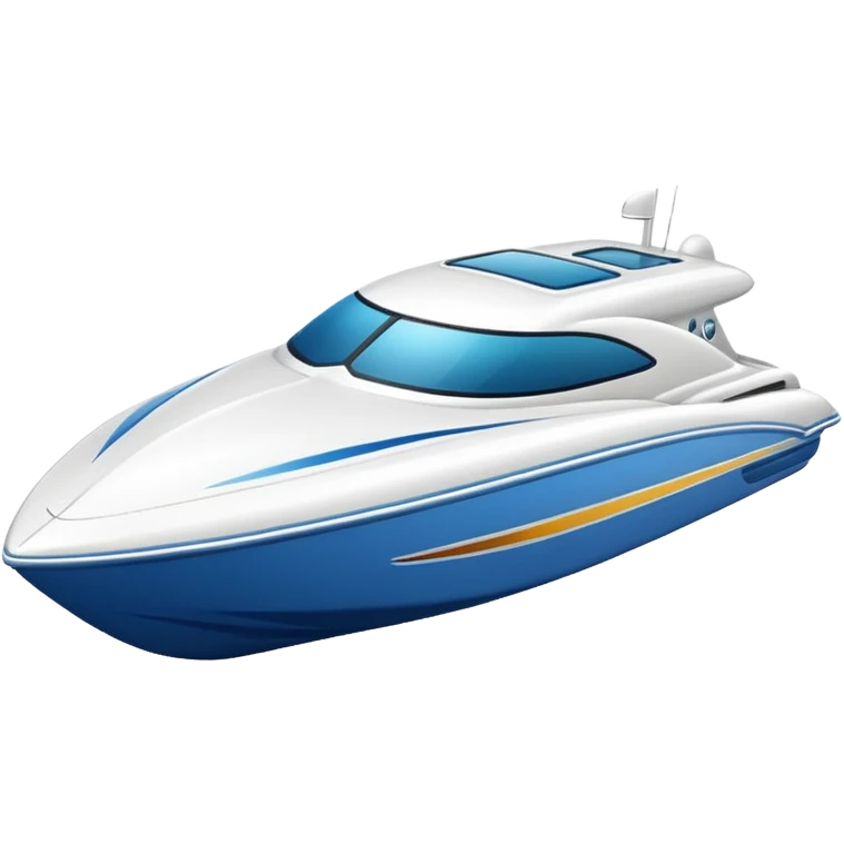 Speedboat emoji