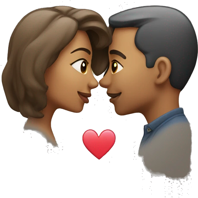 Couple kiss’s emoji