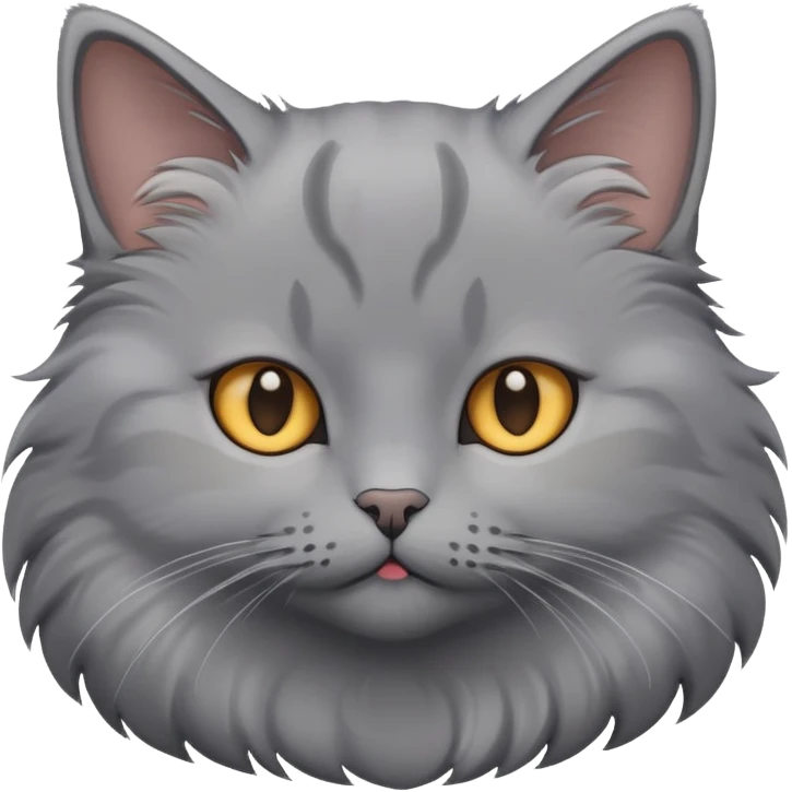 gray cat emoji