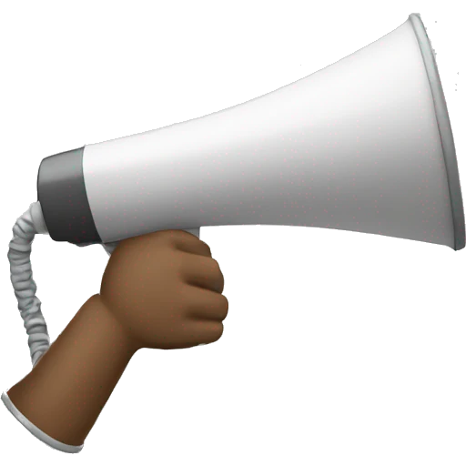 megaphone emoji