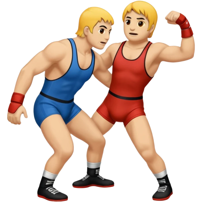 wrestling emoji