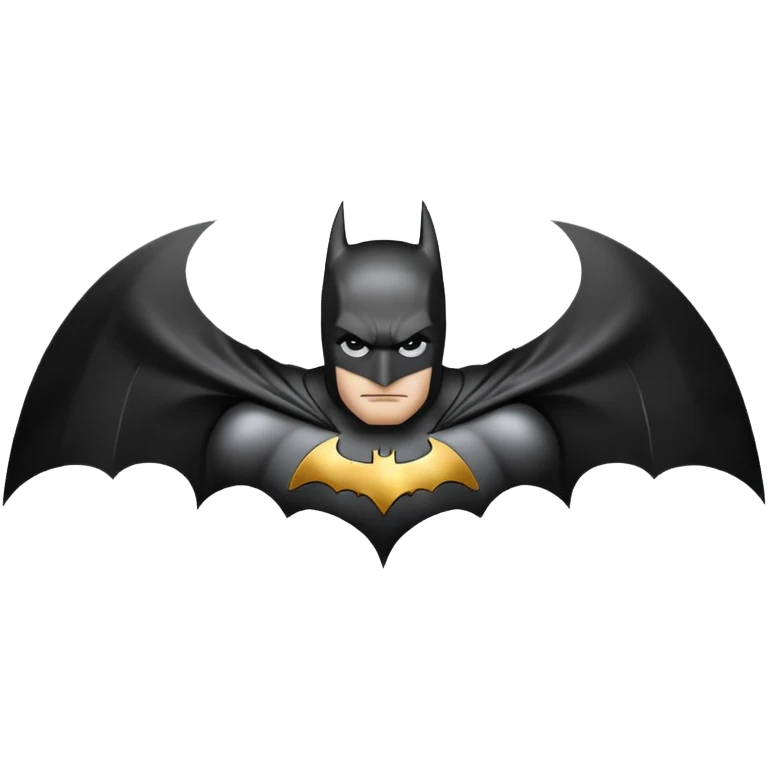 Batman logo emoji