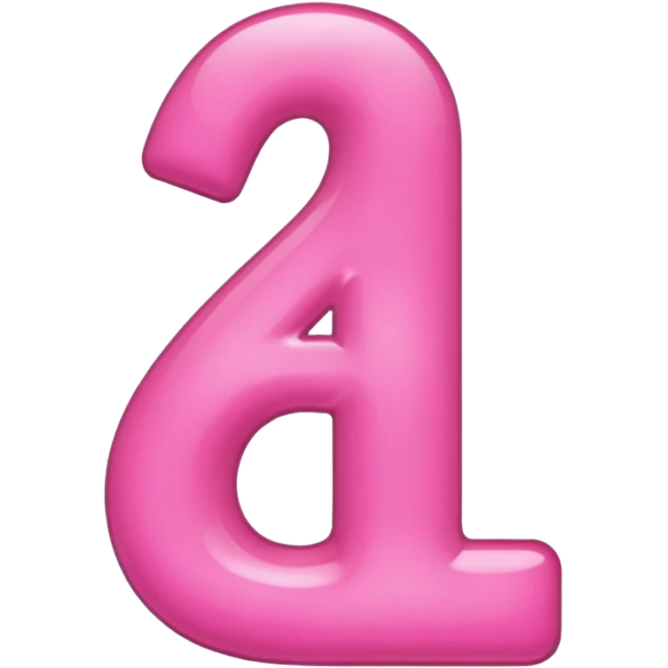 number 4 in pink emoji