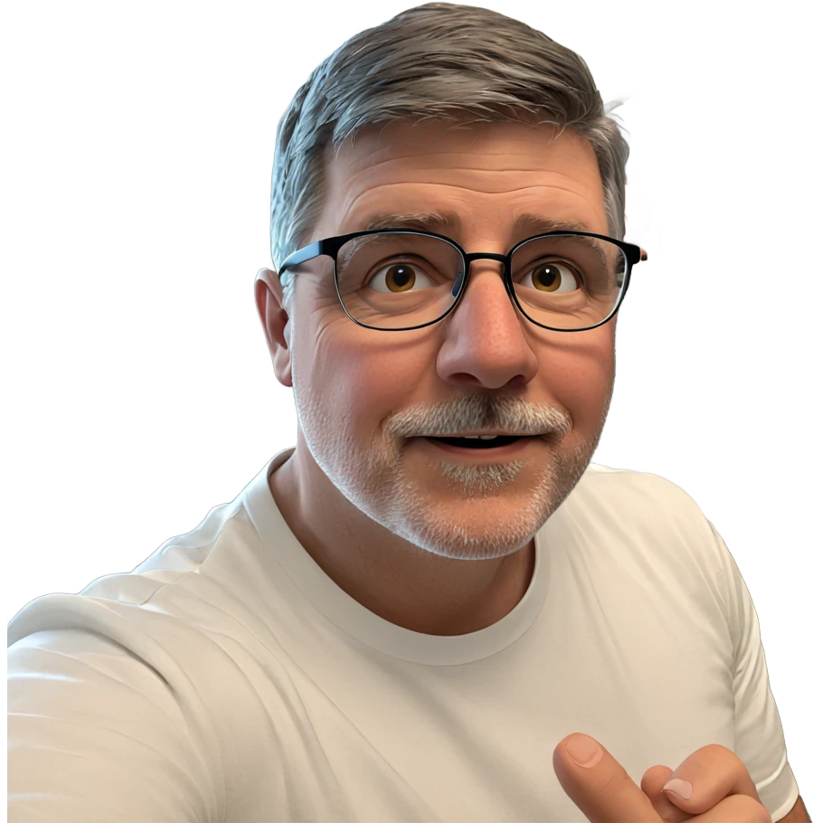 chill indoor moment with glasses emoji