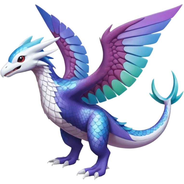 Noivern-Latios-Lugia-Fakémon-hybrid-creature (full body)  emoji