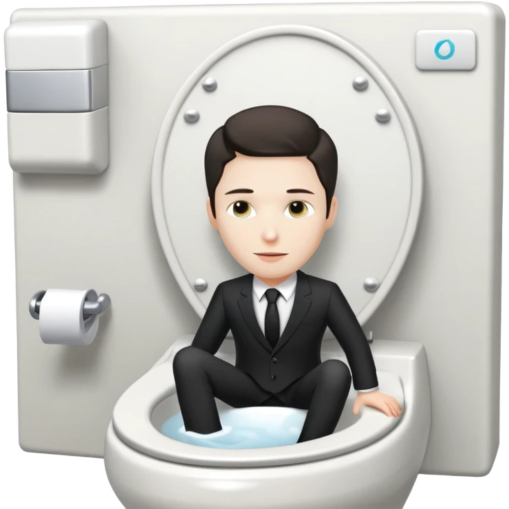 Дуров на унитазе emoji
