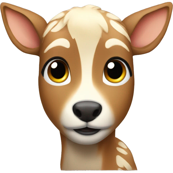 New Year's Fawn emoji