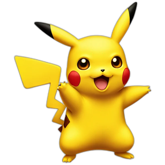 pikachu deguisé en dracaufeu emoji