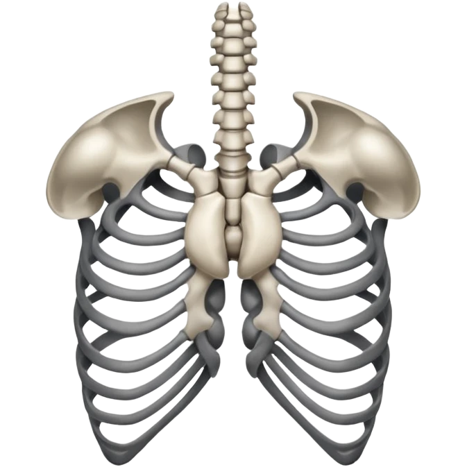 shoulder bones emoji