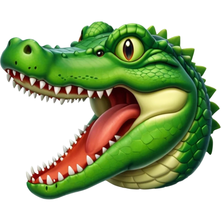 Make a dead gator emoji emoji