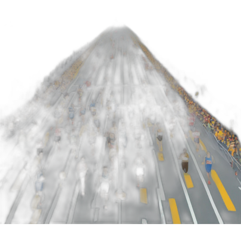 New York Marathon emoji