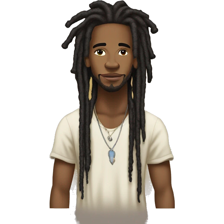 Khalif Malik Ibn Shaman Brown A.K.A. Swaee Lee with dreads emoji