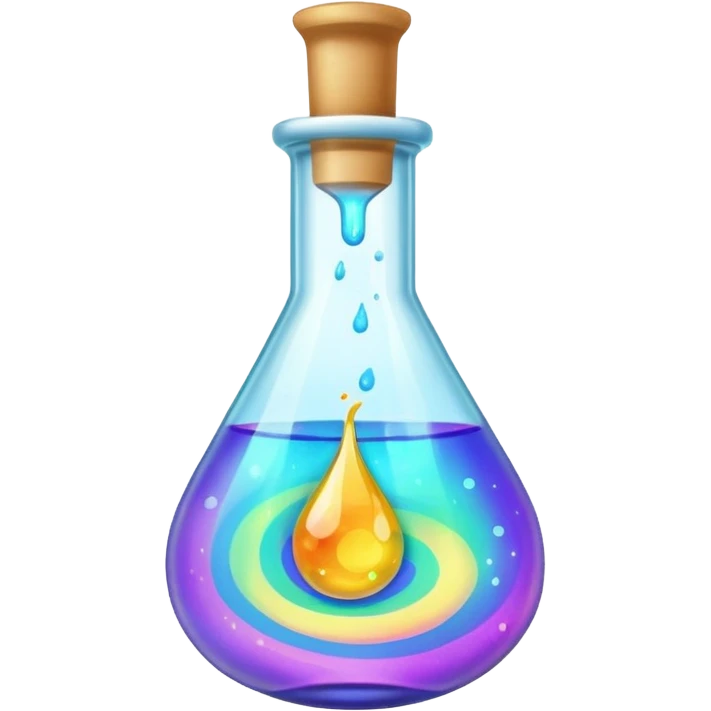 Potion – Glass vial filled  emoji