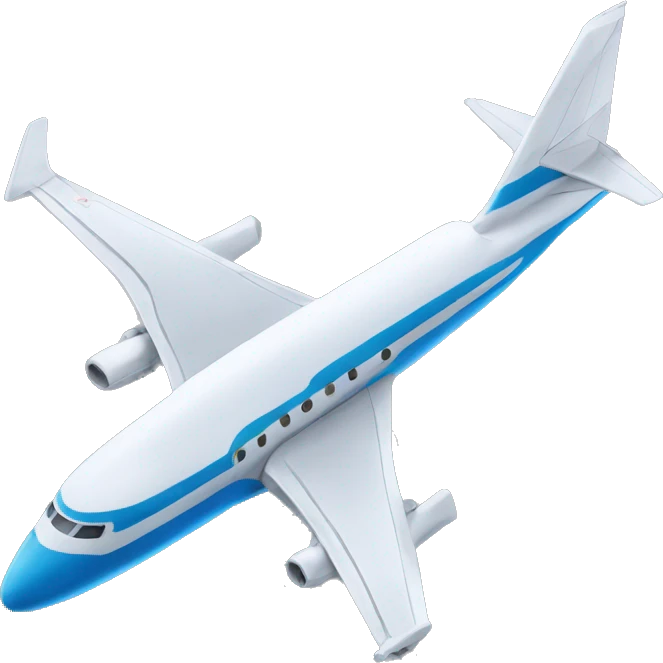 Avion de ligne emoji