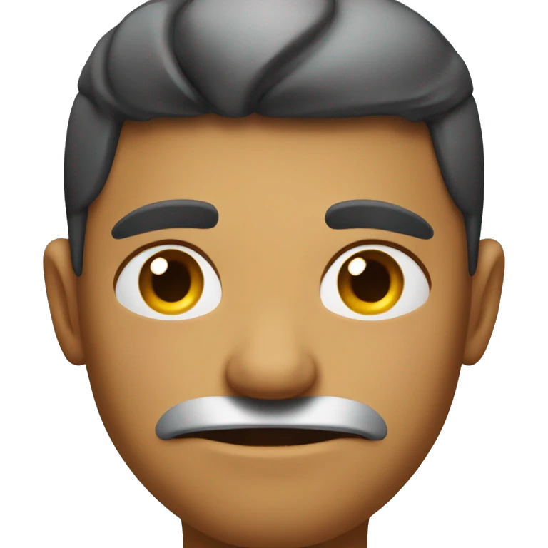 half hot and half cold face emoji
