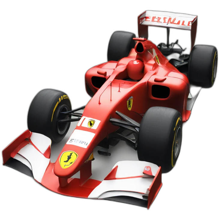 Formula1 Ferrari emoji