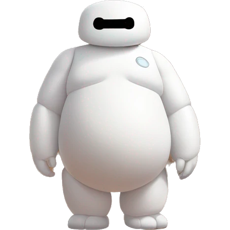 baymax in jordan’s emoji